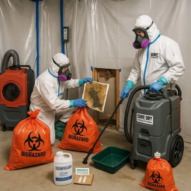 Contaminated Water Handling Protocols process in Cross Plains, WI