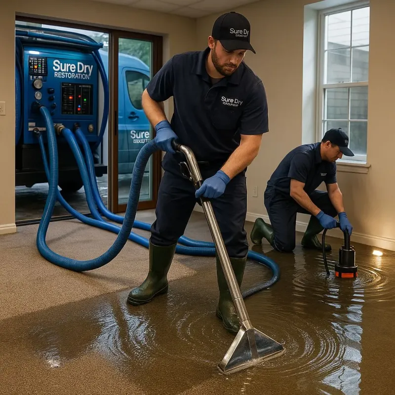 Water Extraction and Removal process in Cross Plains, WI